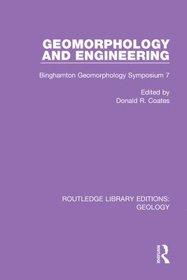Donald R. Coates - Geomorphology and Engineering, Häftad