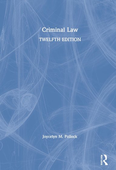 bokomslag Criminal Law