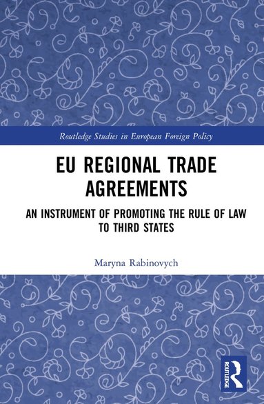 bokomslag EU Regional Trade Agreements