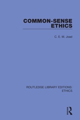 Common-Sense Ethics 1