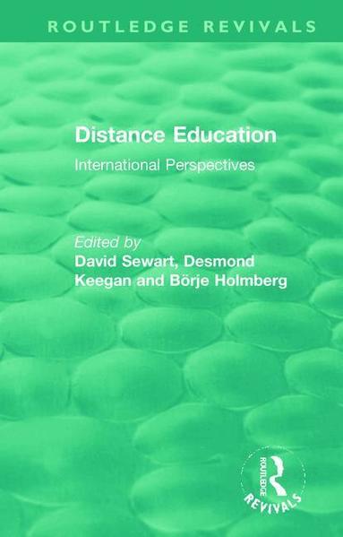 David Sewart, Desmond Keegan, Borje Holmberg - Distance Education, Inbunden