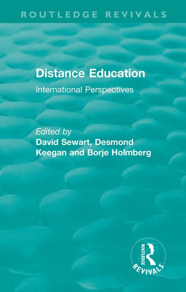 David Sewart, Desmond Keegan, Borje Holmberg - Distance Education, Häftad