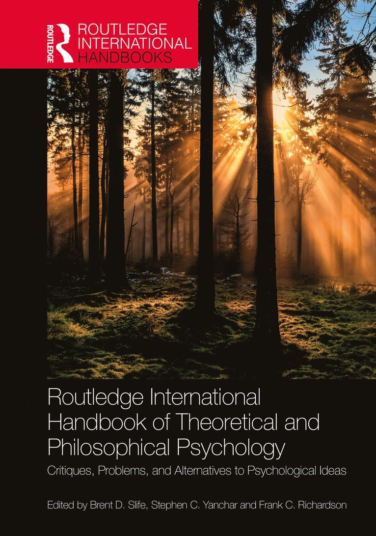 Routledge International Handbook of Theoretical and Philosophical Psychology 1