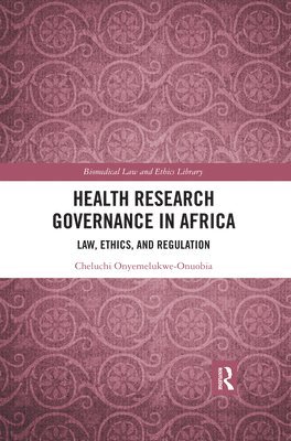 bokomslag Health Research Governance in Africa