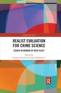 bokomslag Realist Evaluation for Crime Science
