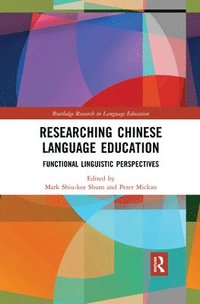 bokomslag Researching Chinese Language Education