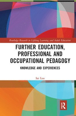 Further Education, Professional and Occupational Pedagogy 1