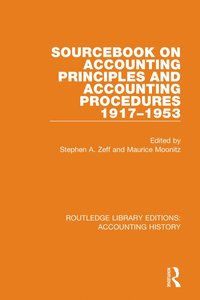 bokomslag Sourcebook on Accounting Principles and Accounting Procedures, 1917-1953