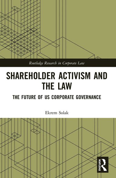 bokomslag Shareholder Activism and the Law