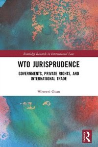 bokomslag WTO Jurisprudence