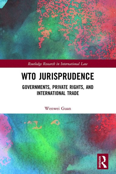 bokomslag WTO Jurisprudence