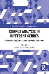 bokomslag Corpus Analysis in Different Genres