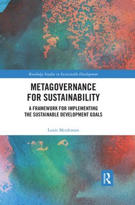 Metagovernance for Sustainability 1