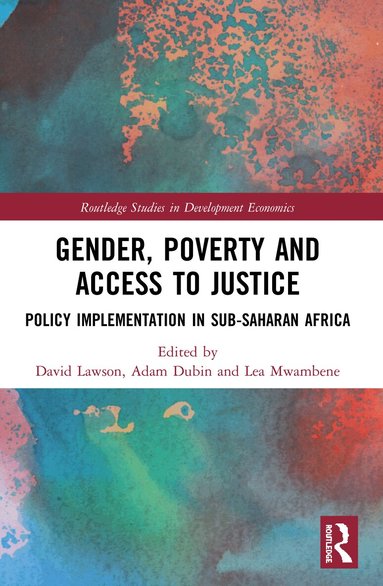 David Lawson, Adam Dubin, Lea Mwambene - Gender, Poverty and Access to Justice, Häftad
