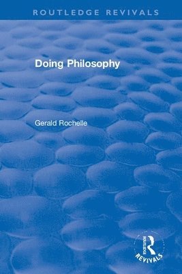 bokomslag Doing Philosophy