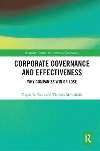 bokomslag Corporate Governance and Effectiveness