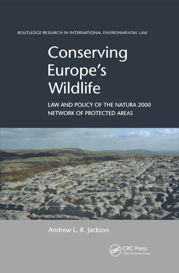 Andrew L.R. Jackson - Conserving Europe's Wildlife, Häftad