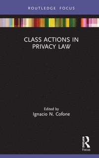 bokomslag Class Actions in Privacy Law