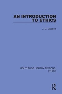 bokomslag An Introduction to Ethics