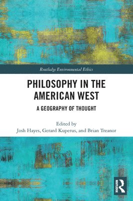 Philosophy in the American West 1