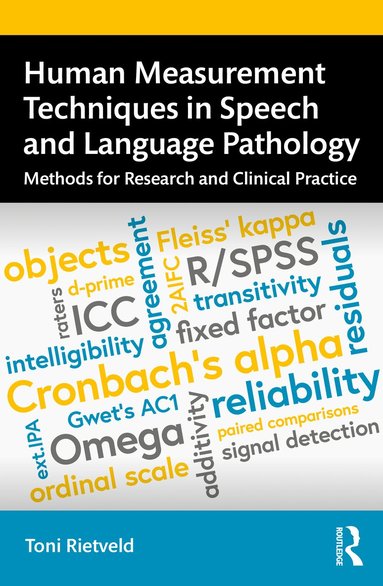 bokomslag Human Measurement Techniques in Speech and Language Pathology