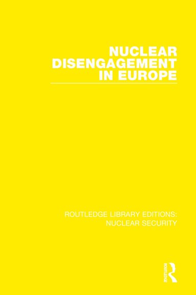 Stockholm International Peace Research Institute, Sverre Lodgaard, Marek Thee - Nuclear Disengagement in Europe, Häftad