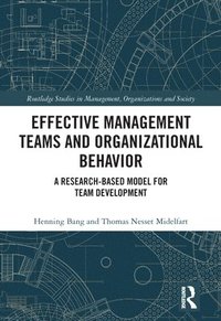 bokomslag Effective Management Teams and Organizational Behavior