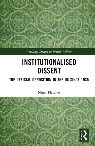 bokomslag Institutionalised Dissent