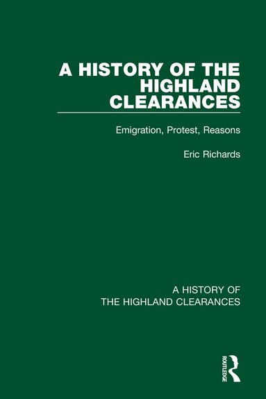 Eric Richards - History of the Highland Clearances, Häftad