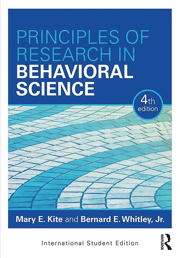 Principles of Research in Behavioral Science 1