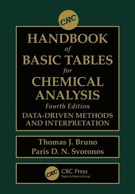 CRC Handbook of Basic Tables for Chemical Analysis 1