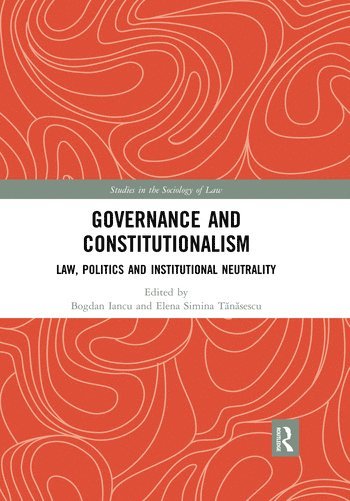 bokomslag Governance and Constitutionalism