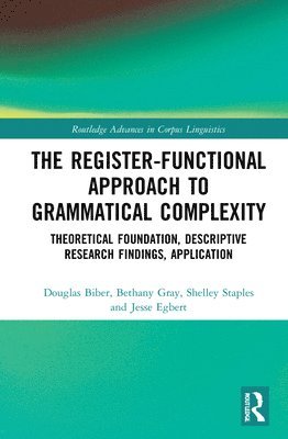 bokomslag The Register-Functional Approach to Grammatical Complexity