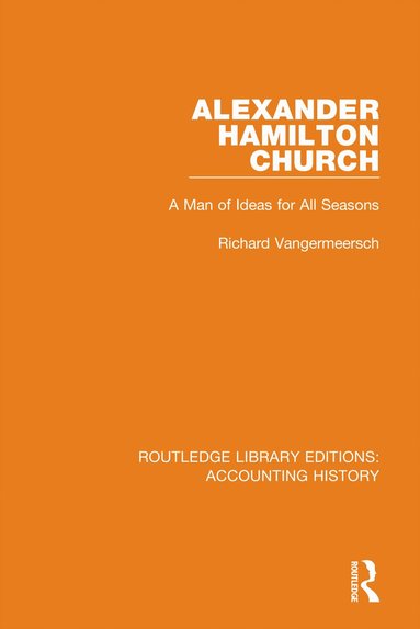 Richard Vangermeersch - Alexander Hamilton Church, Inbunden