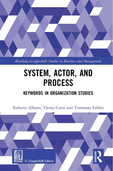 Roberto Albano, Ylenia Curzi, Tommaso Fabbri - System, Actor, and Process, Inbunden