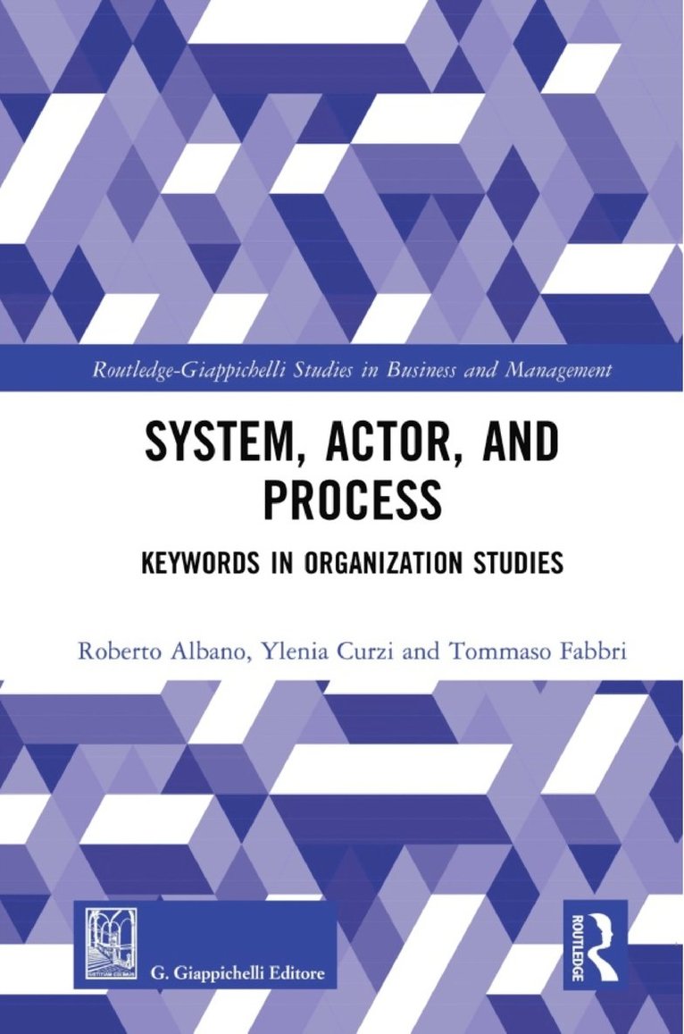 System, Actor, and Process 1