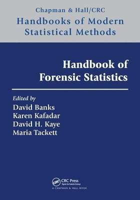 Handbook of Forensic Statistics 1