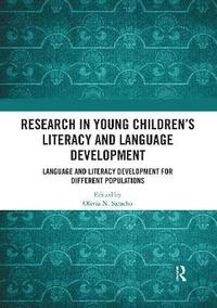 bokomslag Research in Young Children's Literacy and Language Development