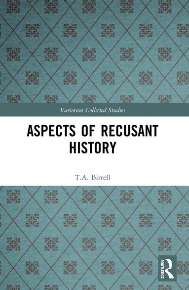 bokomslag Aspects of Recusant History