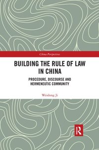 bokomslag Building the Rule of Law in China