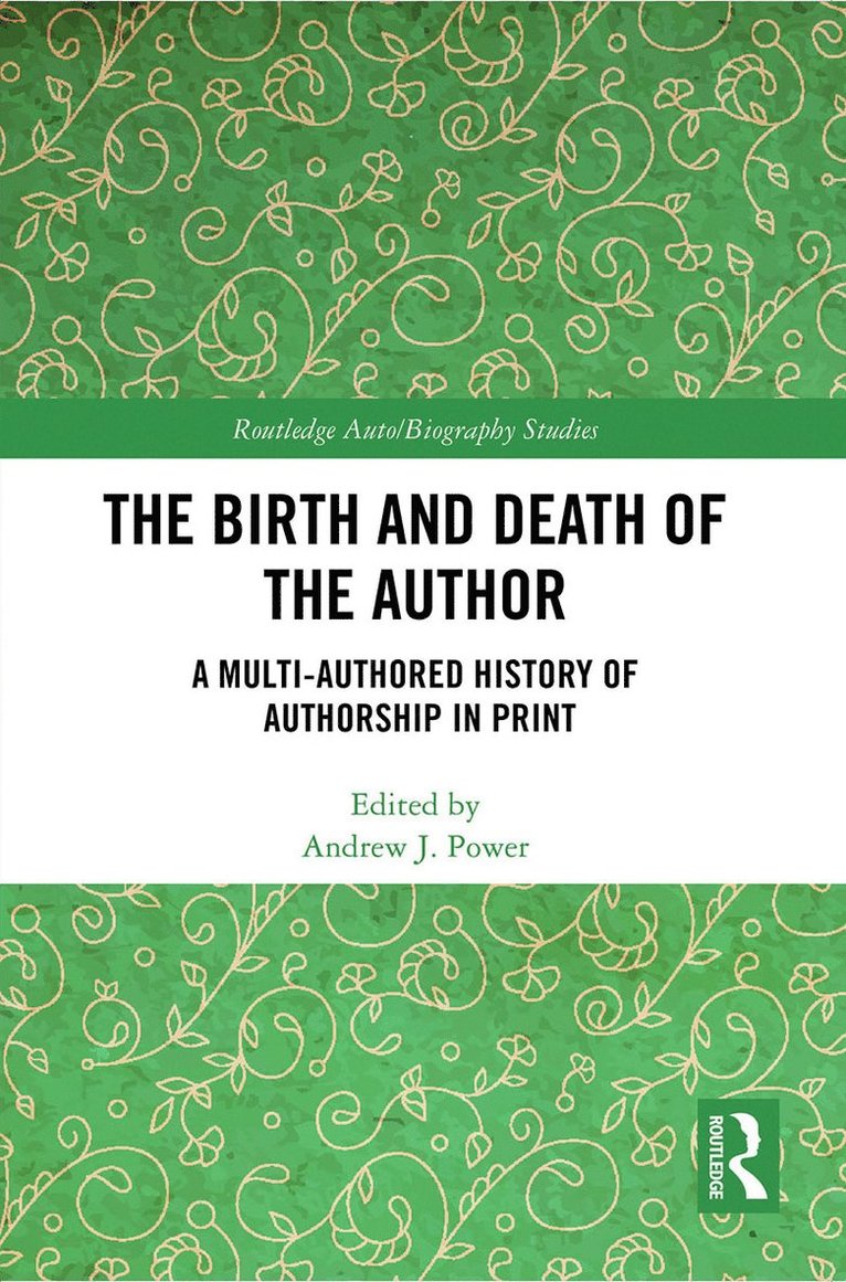 The Birth and Death of the Author 1