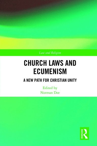 bokomslag Church Laws and Ecumenism