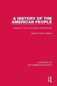 bokomslag A History of the American People