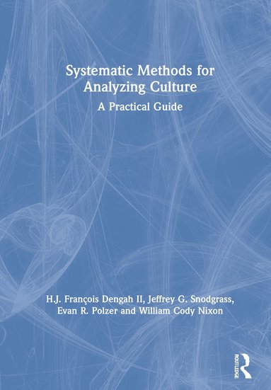 bokomslag Systematic Methods for Analyzing Culture