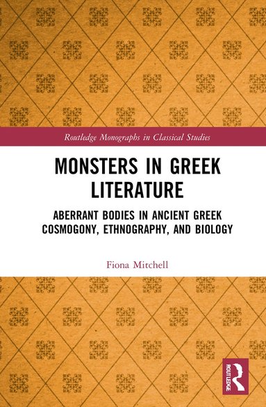 bokomslag Monsters in Greek Literature