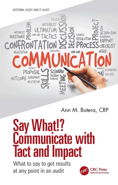 Ann M. Butera - Say What!? Communicate with Tact and Impact, Inbunden