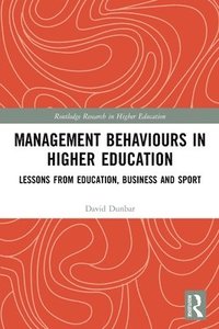 bokomslag Management Behaviours in Higher Education