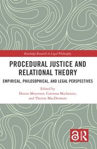 bokomslag Procedural Justice and Relational Theory