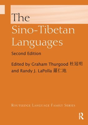 Graham Thurgood, Randy J. LaPolla, Randy J. Lapolla - Sino-Tibetan Languages, Häftad
