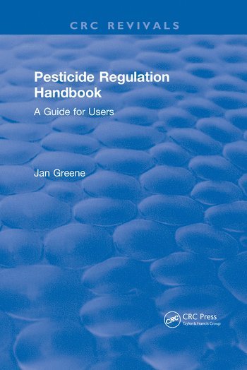 bokomslag Pesticide Regulation Handbook